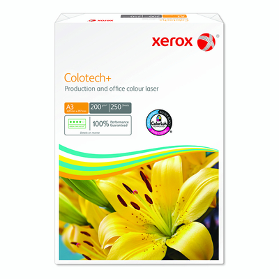 Xerox Colotech+ Paper For Digital Colour Printing A3 200gsm pack of 250 sheets