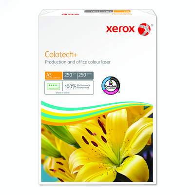 Xerox Colotech+ Paper For Digital Colour Printing A3 250gsm pack of 250 sheets