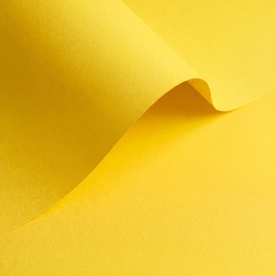 Olin Colours Creative Paper Citrus Yellow 450x640mm 120gsm Pack of 250 Sheets