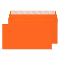 Purely Creative Colour Envelopes Pumpkin Orange 25205 120gsm 25 Per Pack