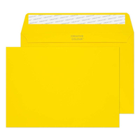 Purely Creative Colour Envelopes Banana Yellow 303 120gsm 500 Per Pack