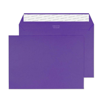 Purely Creative Colour Envelopes Blackcurrant 347 120gsm 500 Per Pack