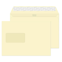 Purely Creative Colour Envelopes Soft Ivory 352W 120gsm 500 Per Pack