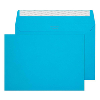 Purely Creative Colour Envelopes Caribbean Blue 45310 120gsm 25 Per Pack