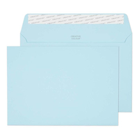 Purely Creative Colour Envelopes Cotton Blue 45318 120gsm 25 Per Pack