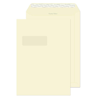 Purely Creative Colour Envelopes Soft Ivory 952W 120gsm 250 Per Pack