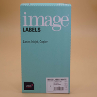 Image Labels White 200x289mm 129 Micron Round Corners
