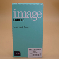 Image Labels White 99x34mm 129 Micron Round Corners