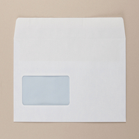 River Series White Wallet Envelope Front