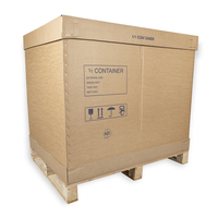 Pallet Box 1070x870x900mm with Pallet Open