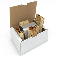 Single Wall White Despatch Box FEFCO 0427 152x152x60mm Pack of 50