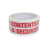 Contents and Security Checked Printed Roll