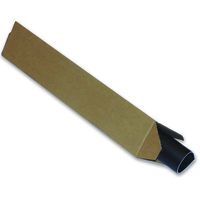 Single Flute Triangular Tube 142x142x950mm Self Seal