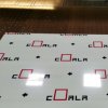 Coala Printbond 208 Lite Silver Brushed Aluminium Composite 1220x2440mm 3mm