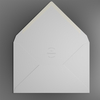 Conqueror Connoisseur Feltmark Envelopes Soft White Wallet 130x195mm 120gsm