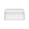 Conqueror Laid Envelope Brilliant White 110x220mm 120gsm Pack of 500