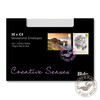 Purely Creative Colour Envelopes Jet Black 45314 120gsm 25 Per Pack