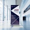Coala Roll-Up Polypropylene W Display Banner White 914mm x 50 Metres 200 Micron