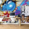 Coala WallDesign Non-Woven prepasted Satin Fire Retardant M1/B1 White Wallpaper 1372mm x 51 Metre 350 Micron 230gsm