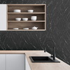 Coala Interior Film Stone MK14 Ash Black Marble 1220mm x 50 Metre