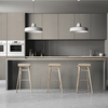 Coala Interior Film Textile Natural NE38 Silver & Grey Lined 1220mm x 50 Metre Installation ABBA