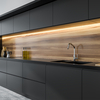 Coala Interior Film Silk NE81 Charcoal Black 1220mm x 50 Metre
