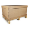 Pallet Box 1070x870x550mm with Pallet Open