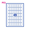 PCL Labels PCL2538 25x38mm 49 Labels per Sheet