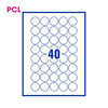PCL Labels PCL32 32mm 40 Labels per Sheet
