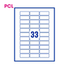 PCL Labels PCL5422OW 54x22mm 33 Labels per Sheet