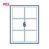 PCL Labels PCL9692OW 96x92mm 6 Labels per Sheet