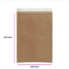 Paper Mailing Envelope Kraft Brown 250 x 340mm Box of 100