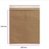 Paper Mailing Envelope Kraft Brown 300 x 330mm Box of 50