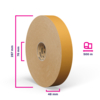 3M Scotch Performance 570 Paper Tape 48mm x 500 Metre Box of 6 Rolls