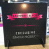 Stadur Sign Easyprint Black Application