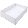 White A4 Stationery Box with Lid 305x216x57mm 50 Units