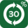 30% Recycled